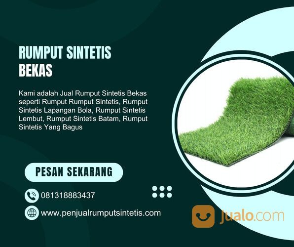 GRATIS ONGKOS KIRIM, Grosir Rumput Sintetis Bekas