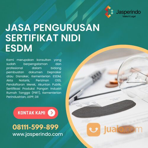 SERTIFIKAT NIDI ESDM