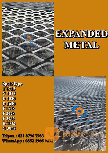 EXPANDED METAL BERBAGAI UKURAN DAN COSTUM