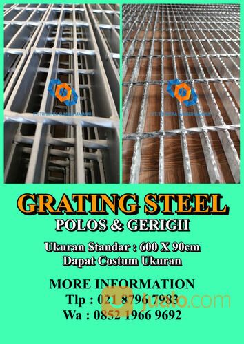 GRATING STEEL KUAT ANTI KARAT DAN TAHAN LAMA TERSEDIA UKURAN STANDAR DAN UKURAN COSTUM