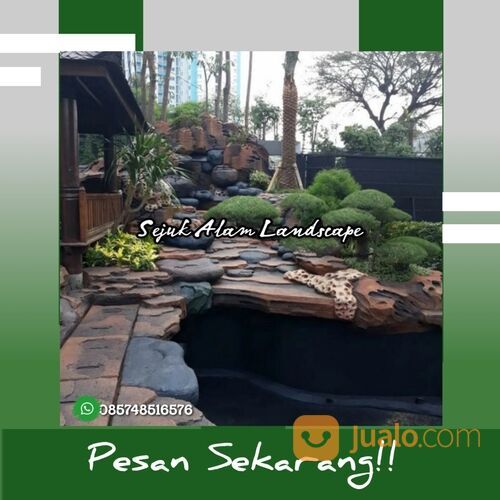 Tukang Kolam relief Tebing Bojonegoro