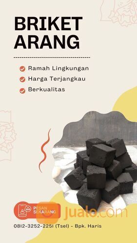 PABRIK !! TELP : 0812-3252-2251 (WA), Pabrik Arang Briket Batok Kelapa Jepara