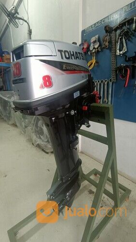 mesin tempel Tohatsu 18pk 18 pk 18hp 18 hp everrun silver outboard nos