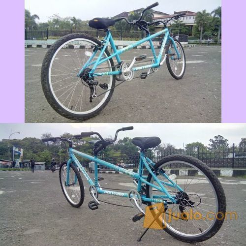 Sepeda Tandem / berdua / pantai Polygon Impression