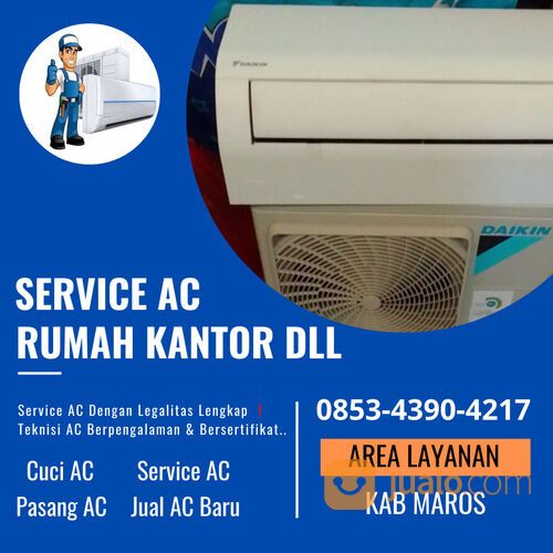 Jasa Service AC Maros Baru Maros 085343904217