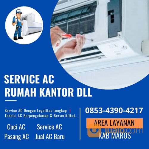 Jasa Service AC Maros Baru Maros 085343904217
