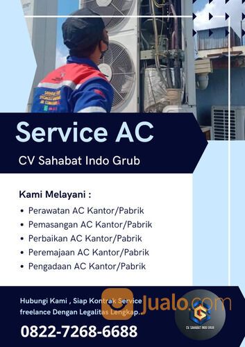Service AC Pabrik Kota Pematang Siantar 082272686688