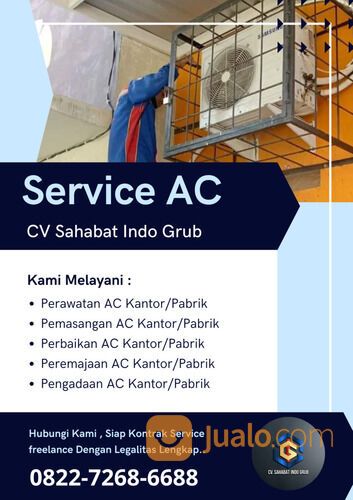 Service AC Pabrik Kota Pematang Siantar 082272686688