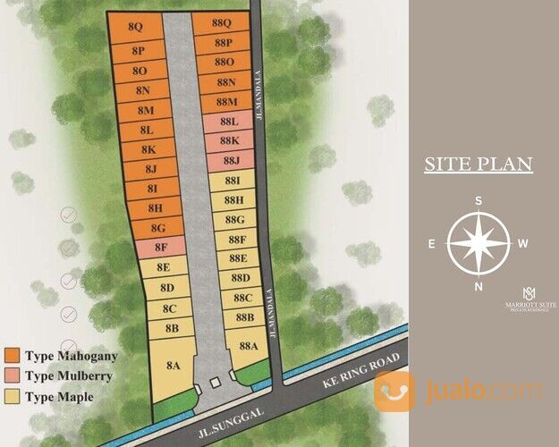 THE MARRIOTT SUITES Private Residence (Jalan Sunggal) Medan