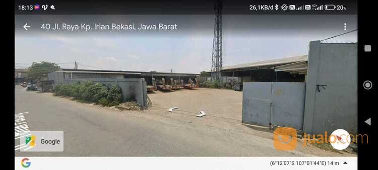 Gudang Di Jl.Raya Kampung Irian Bekasi Utara