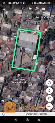Gudang Di Jl.Raya Kampung Irian Bekasi Utara