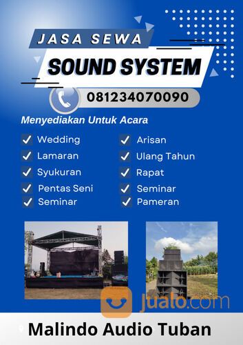 Sewa Sound System Rapat Tuban 081234070090