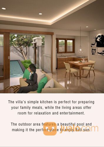 Villa Griya Saren, villa indent baru plus pool cocok untuk investasi