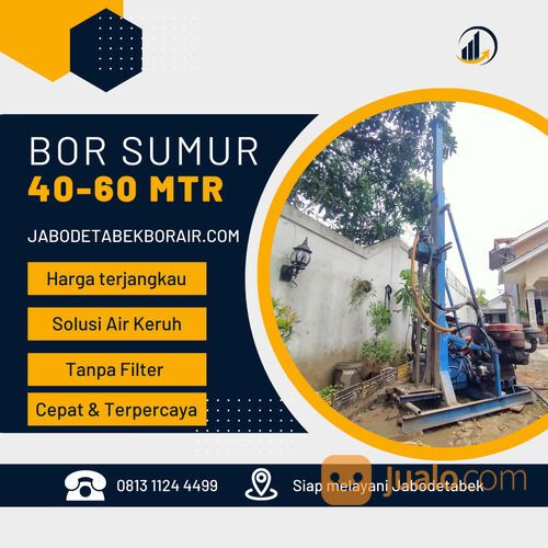 Paket Sumur bor 60 meter, Pipa AW dan Pompa Submersible Di Tangerang