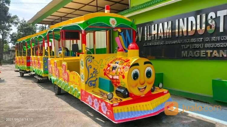 Kereta thomas odong baru siap pakai kerja keliling