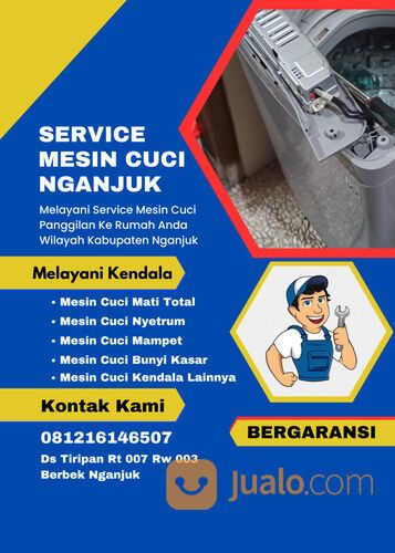 Service Mesin Cuci Panggilan Nganjuk 081216146507