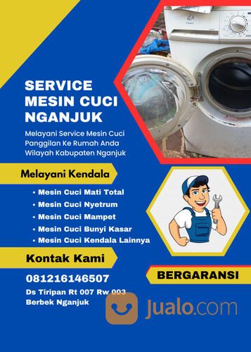Service Mesin Cuci Panggilan Nganjuk 081216146507