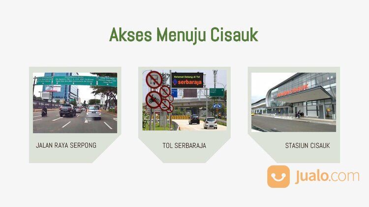 Rumah Serpong Garden 3 di Cisauk