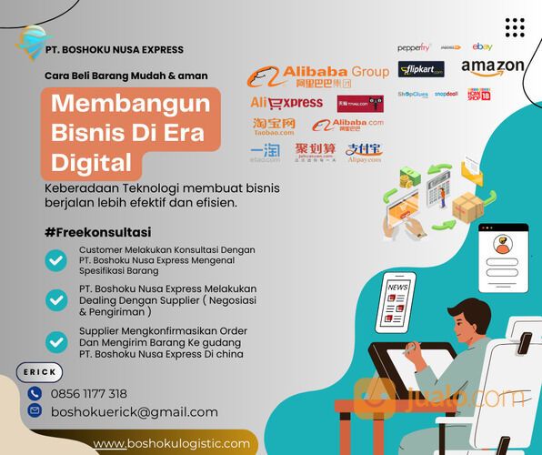 Jasa Pembelian Barang China Dan Titip Bayar - PT. Boshoku Nusa Express