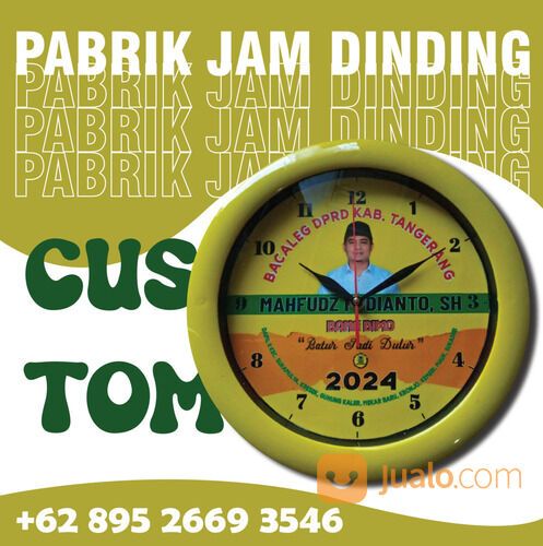 0895-2669-3546, Jam Dinding Besar Grosir