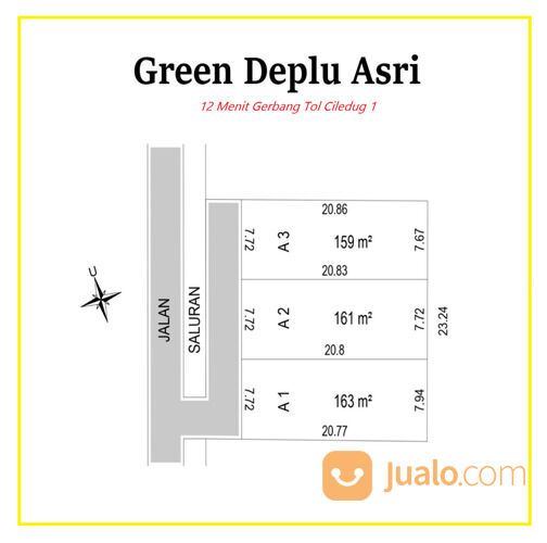 Kavling Strategis Tangerang, 650 Meter Gedung Arsip Kemlu Kreo