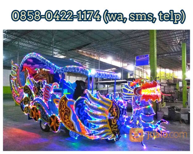 Kereta Motor Kencana Garuda Naga Odong-Odong Siap Cari Cuan