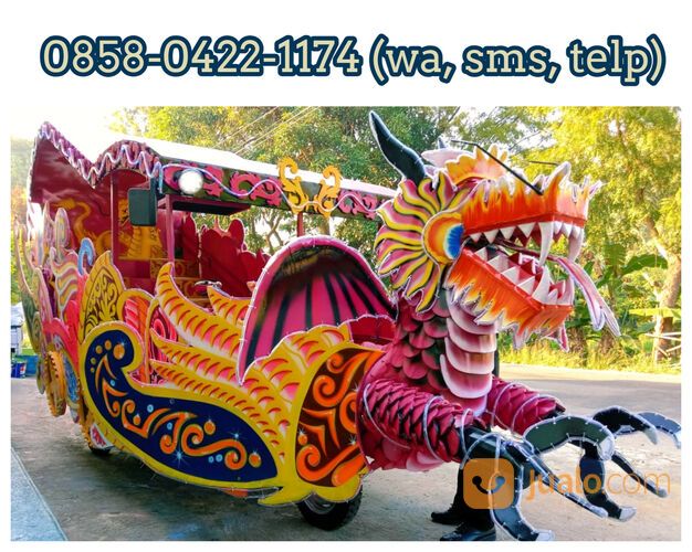 Kereta Motor Kencana Garuda Naga Odong-Odong Siap Cari Cuan