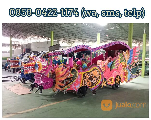 Kereta Motor Kencana Garuda Naga Odong-Odong Siap Cari Cuan