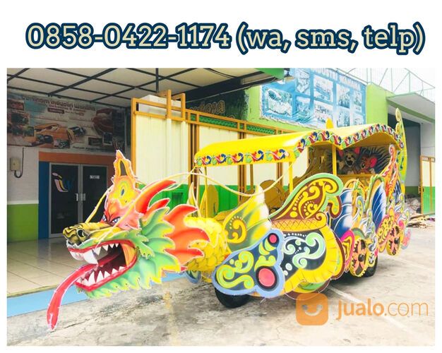 Kereta Motor Kencana Garuda Naga Odong-Odong Siap Cari Cuan