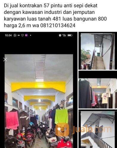 Kontrakan 57 pintu di cifest kukun