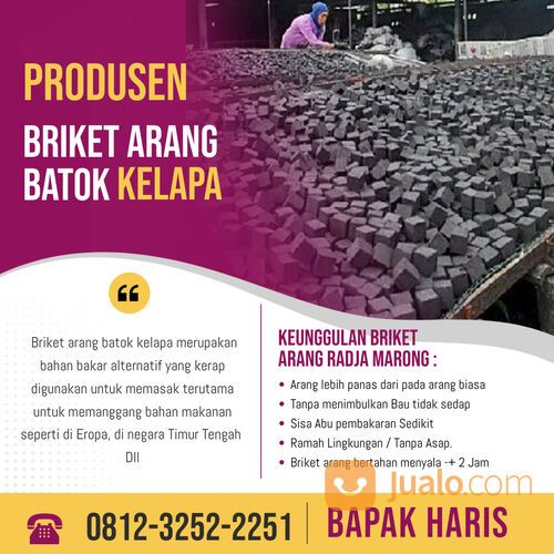 Briket Arang Batok Kelapa Di Sragen