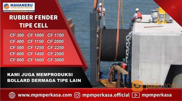 Rubber Fender Cell Murah dan Berkualitas 1250 di Serang- Banten