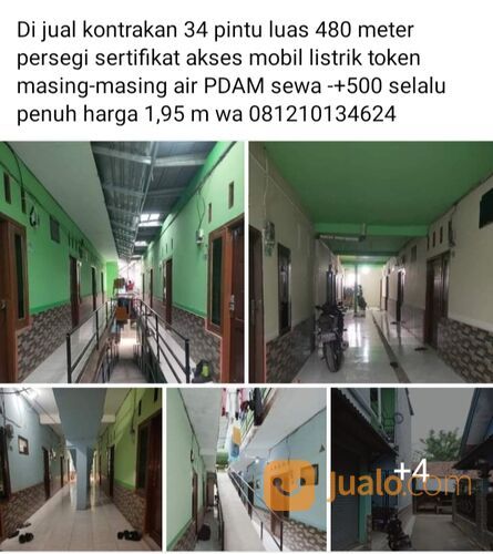 Kontrakan 34 pintu di Jababeka warung kobak