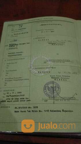 Tanah Sawah Madiun Siap AJB