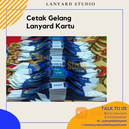 Percetakan Tiket Gelang Termurah No.1 di Surabaya Hub Lanyard Studio 082228608282