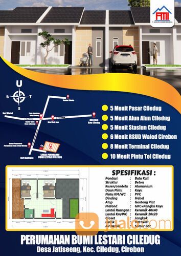 Perumahan Subsidi Bumi Lestari Ciledug Cirebon Dekat Dengan Jalan Raya