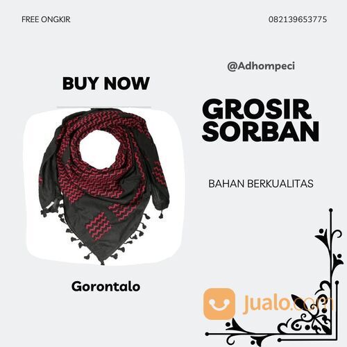 Pusat Sorban Gorontalo: Elegansi Budaya Sulawesi dalam Sorban Berkualitas Tinggi - 082139653775