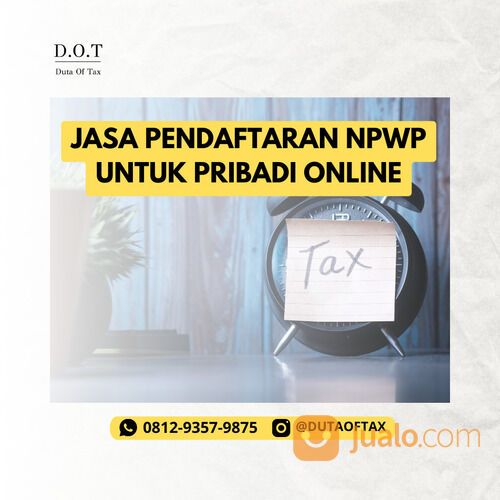 JASA PENDAFTARAN NPWP UNTUK PRIBADI ONLINE