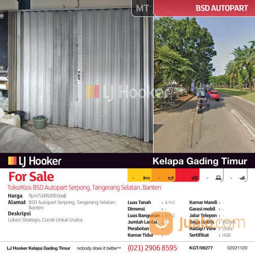 Toko/Kios BSD Autopart Serpong, Tangerang Selatan, Banten