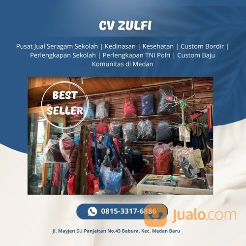 Rapi, WA 0815-3317-6886, Bordir Custom Murah Medan, CV Zulfi