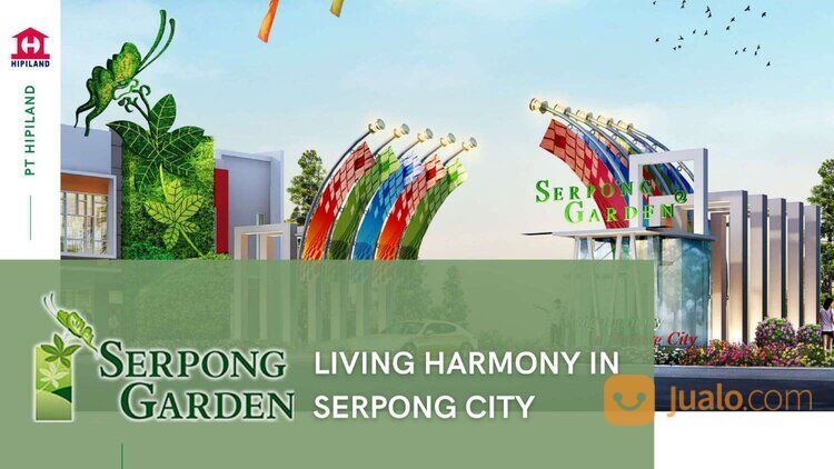 Rumah Serpong Garden 2 di Cisauk
