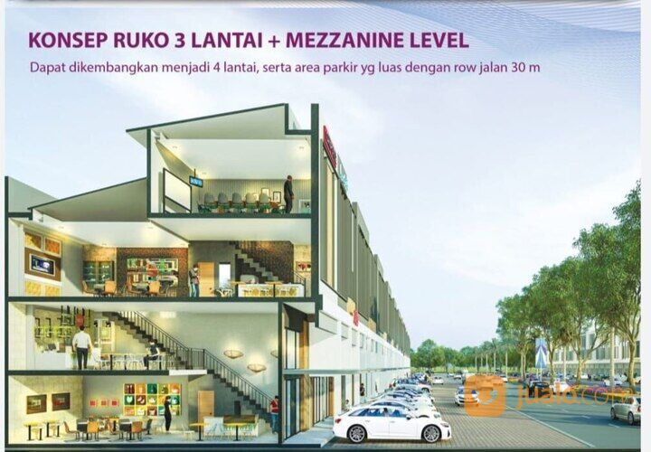 Ruko New Westfield + Mezzanine di Grand Wisata Bekasi