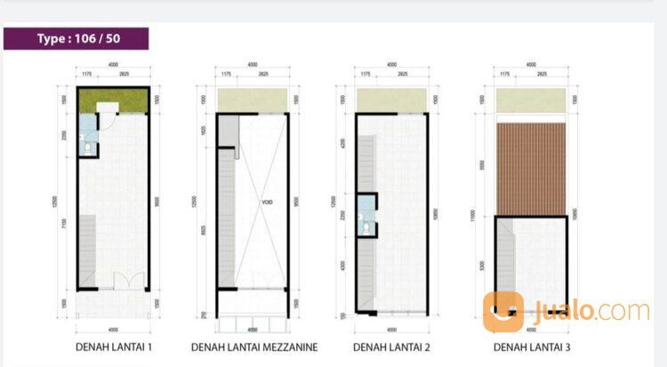 Ruko New Westfield + Mezzanine di Grand Wisata Bekasi