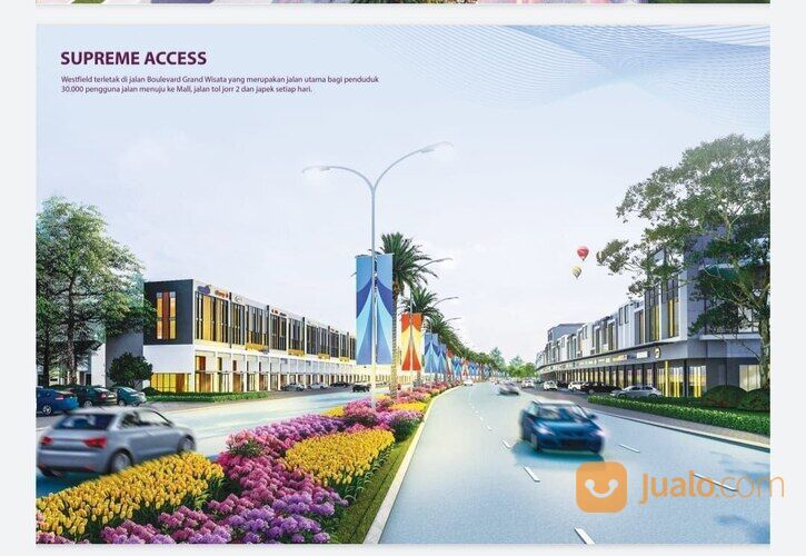 Ruko New Westfield + Mezzanine di Grand Wisata Bekasi