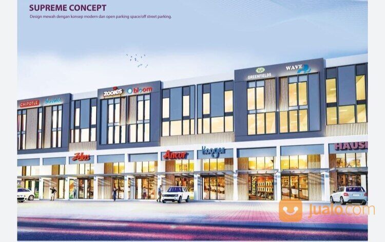 Ruko New Westfield + Mezzanine di Grand Wisata Bekasi