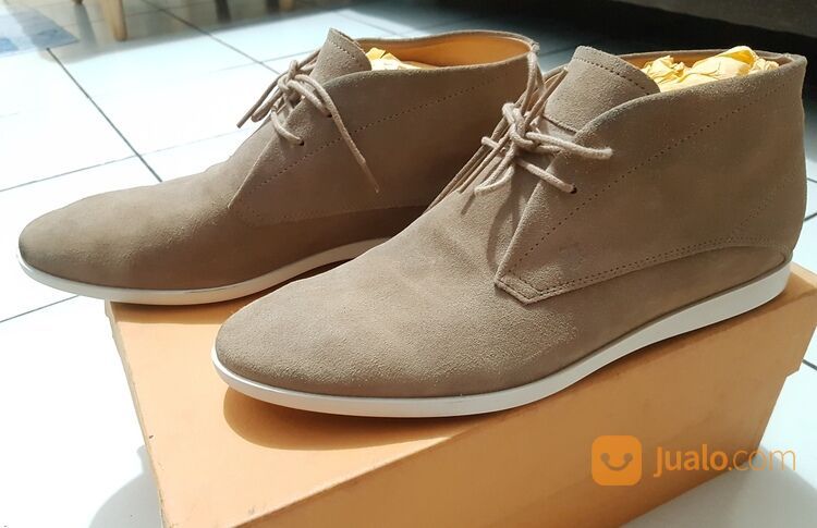 Sepatu TODS Ankle Boot Light Brown Suede original made in Italy