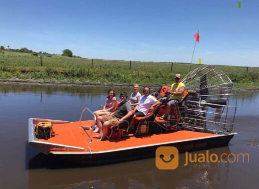 Hovercraft dan Airboat buatan Indonesia