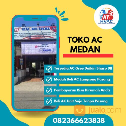 Toko AC Kota Medan
