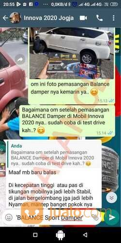 BUKTIKAN!! Full Muatan mobil Anti Mentok Stelah Pakai BALANCE PEREDAM - Spring Buffer