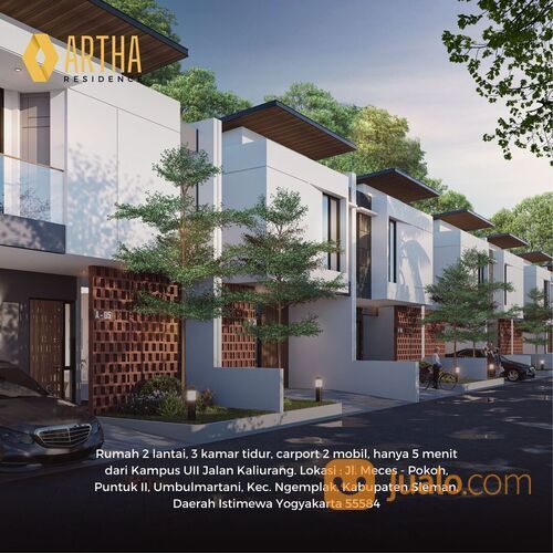 RUMAH MEWAH DEKAT KAMPUS UII KALIURANG JAKAL JOGJA ARTHA RESIDENCE PAMUNGKAS